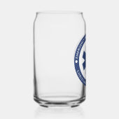 Aangepaste EMT Symbool Medische technicus Blikvorm Glas (Rechts)