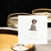 Aangepaste Engels Springer Spaniel Huisdier bruilo Servet