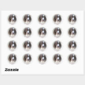 Aangepaste Engelse Springer Spaniel Dog Stickers (Vel)