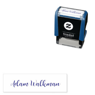 Aangepaste Enkelvoudige Naam Stempel van Rubber