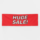 Aangepaste ENORME VERKOOP! Banner (Horizontaal)