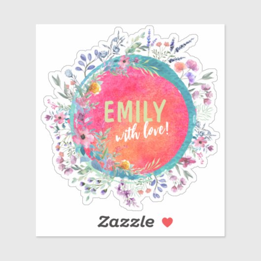 Aangepaste Envelop Seal Sticker (Vel)