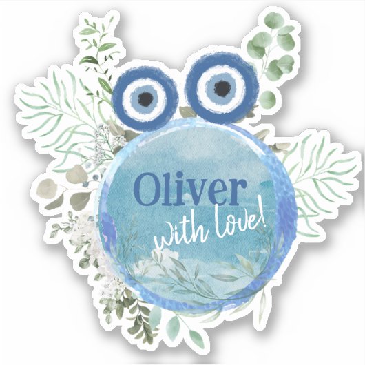 Aangepaste Envelop Seal Sticker (Voorkant)