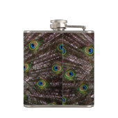 Aangepaste erlenmeyer voor proud Peacock Heupfles (Achterkant)