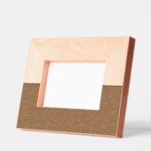 Aangepaste esdoorn en walnoot Lijst – Horizontale Gegraveerde Lijstjes (Links)