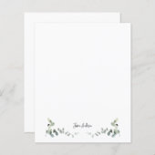 Aangepaste Eucalyptus Greenery (Voorkant / Achterkant)