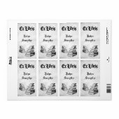 Aangepaste Ex Libris  Boeken Bookplate Labels (Full Sheet)