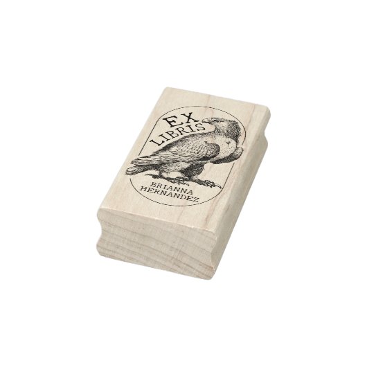 Aangepaste Ex Libris  Eagle, Boek Rubberstempel (Stempel)