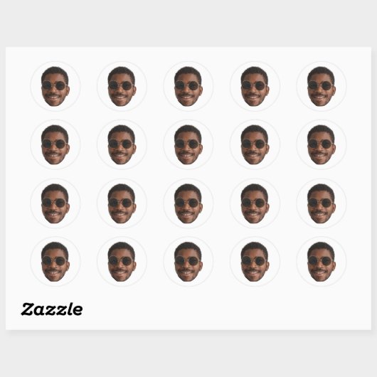 Aangepaste Face Stickers (Vel)