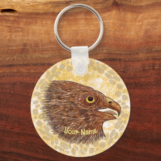 Aangepaste Falcon-sleutelhanger Sleutelhanger (Voorkant)