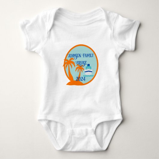 Aangepaste familie cruise romper (Voorkant)