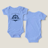 Aangepaste Familie Cruiseschip Trip Nautisch Wiel (Ontwerp Voorkant & Achterkant)