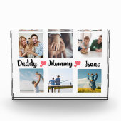 Aangepaste Familie Foto Acrylblok (Voorkant)