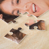 Aangepaste Familie foto Collage jaar Gepersonalise Legpuzzel (Zijkant)