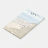 Aangepaste familie foto strandreis post-it® notes (Schuin)