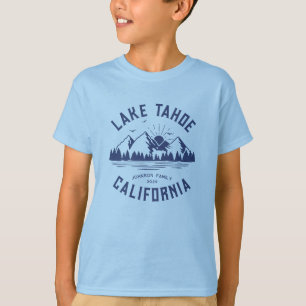 Aangepaste Familie Lake Camping Vakantie Groepen M T-shirt