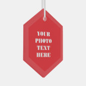 Aangepaste familie Ornamenten - gepersonaliseerde (Voorkant Rechts)