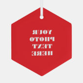 Aangepaste familie Ornamenten - gepersonaliseerde (Achterkant)