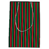 Aangepaste familie 🖼️Photo Collage Monogram Medium Cadeauzakje (Achterkant)