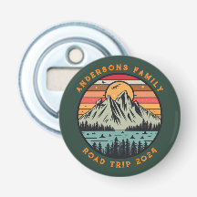 Aangepaste familie Road Trip Vakantie Reünie