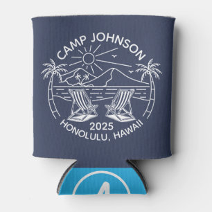 Aangepaste Familie Strand Vakantie Groep Matching Blikjeskoeler