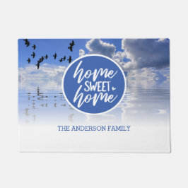 Aangepaste Familie Thuis Zoete Thuis Deurmat