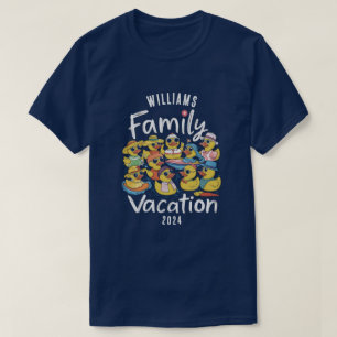 Aangepaste Familie Vakantie Ducks Groep Matching T-shirt