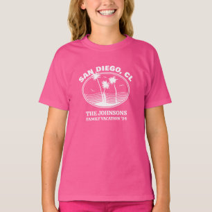 Aangepaste familie vrienden strand vakantie matchi t-shirt