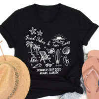 Aangepaste Familie Zomer Strandreis Groep Matching