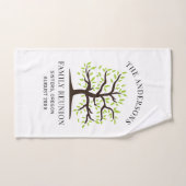 Aangepaste familiebijeenkomst neven Jaarlijks even Handdoek (Handdoek)