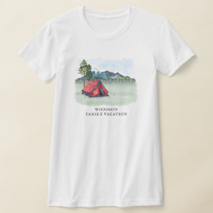 Aangepaste familiecampagne voor gevaccineerde trap t-shirt