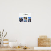 Aangepaste familiefoto collage Poster en afdrukken (Keuken)