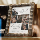 Aangepaste familiefoto collage Poster en afdrukken