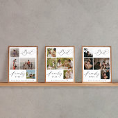 Aangepaste familiefoto collage Poster en afdrukken