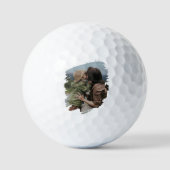 Aangepaste familiefoto golfballen (Voorkant)