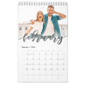 Aangepaste familiefoto kalender (Feb 2026)