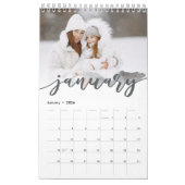 Aangepaste familiefoto kalender (Jan 2026)
