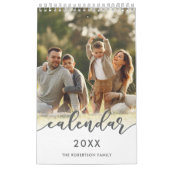 Aangepaste familiefoto kalender (Hoes)