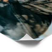 Aangepaste familiefoto Modern Perfect Poster (Hoek)