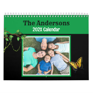 Aangepaste familiefoto Natuur thema Kalender