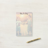 Aangepaste familiefoto post-it® notes (Op bureau)