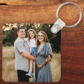 Aangepaste familiefoto sleutelhanger (Achterkant)