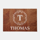 Aangepaste familienaam Aangepaste deurmat (Voorkant)