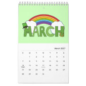 Aangepaste familienaam kalender (Mar 2027)