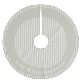 Aangepaste familienaam Kerstboom rok (Voorkant)