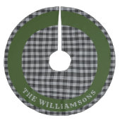 Aangepaste familienaam Kerstboom rok (Voorkant)