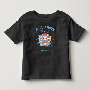 Aangepaste familienaam Plaats Staat Locatie Gebore Kinder Shirts