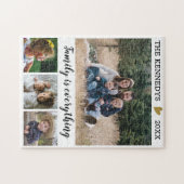 Aangepaste familienaam Quote 4 Foto Collage Legpuzzel (Horizontaal)
