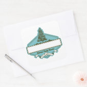 Aangepaste familienaam tag Reunion (Envelop)