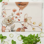 Aangepaste familienaam Western Ranch Theedoek (Gevouwen)